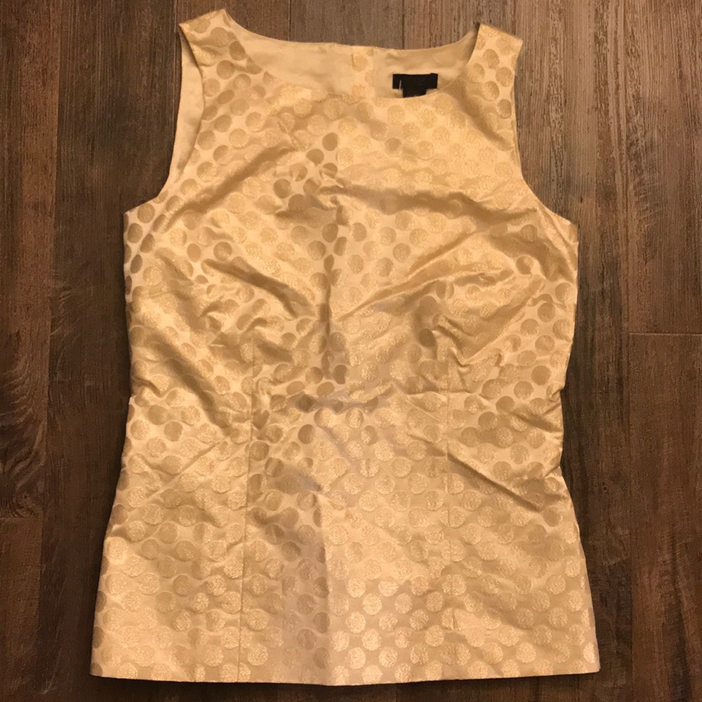 {J.Crew} Sleeveless Blouse